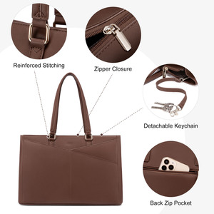 Vintage Genuine <b>Leather</b> Tote Bag Women Large Capacity Shoulder <b>Handbag</b> <b>Real</b> <b>Leather</b> Shopper Purse Work Bag - Product Image 2