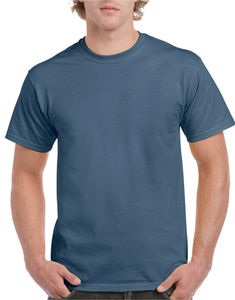 เสื้อยืดคอกลมแขนสั้นผู้ชายสีดำแบบสั่งทำพิเศษ ผ้าคอตตอน 100% เนื้อผ้าวอร์สเตด โลโก้ด้านหน้า สไตล์ทางการ ทรงหลวม ป้องกันขนร่วง ใส่ได้ในฤดูร้อน - Product Image 2