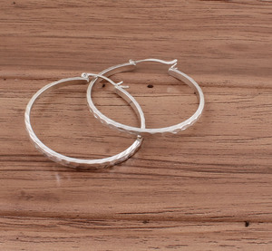 Boucles d'oreilles pendantes en argent sterling 925 pour femmes, forme goutte d'eau de luxe, idée cadeau en gros - Product Image 3