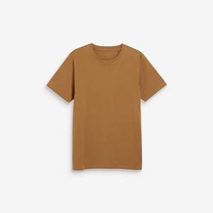 เสื้อยืดคอกลมผู้ชายปี 2025 ผลิตจากโรงงานโดยตรง รับผลิตแบบ OEM คุณภาพสูง ผ้าฝ้าย 100% สั่งทำโลโก้ได้ แห้งเร็ว ระบายอากาศดี แขนสั้น - Product Image 3