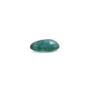 Natural Zambian Emerald 6.1 Carat Oval Faceted Loose Gemstone for Fine Jewelry - Product Image 3