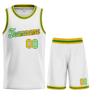 Tenue de Basketball d'Été de Haute Qualité Brodé Grande Taille Respirant Anti-Bactérien Séchage Rapide Logo Personnalisé Vêtements d'Équipe - Product Image 2
