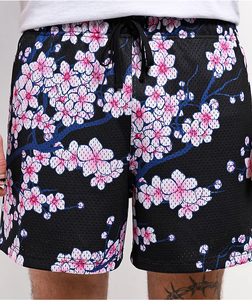 Pantalones Cortos Deportivos Casuales de Malla para Hombre, Diseño Personalizado de Alta Calidad con Estampado Completo, Pantalones Cortos de Baloncesto de Malla con Sublimación Total - Product Image 6