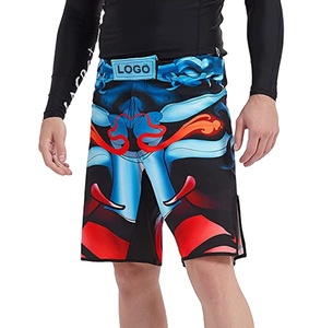 Rashguard y Pantalones Cortos de MMA Sublimados Personalizados 100% Poliéster – Conjunto Deportivo para Hombre, Transpirable, de Secado Rápido - Product Image 1