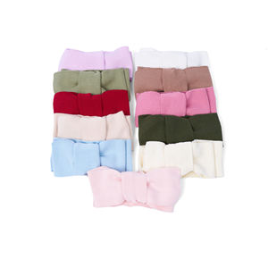 Bandeau pour bébé 100 % coton avec nœud, 110 cm, pour enfants, emballage personnalisé, cadeau de photographie, accessoire capillaire pour nourrissons, vente en gros - Product Image 3