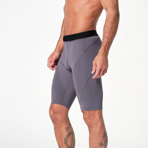 Shorts de sport pour homme, compression, entraînement athlétique, tissu extensible haute performance, respirant, pour la salle de sport - Product Image 5