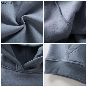 Nouveau Sweat à Capuche Unisexe Personnalisé en Polyester/Coton Premium – Pullover Décontracté Respirant avec Design Personnalisé et Effet Délavé – Vente en Gros - Product Image 6