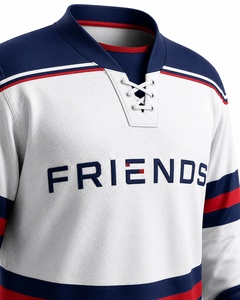 Breathable Eco-Friendly Lightweight Polyester Men's <b>Athletic</b> Jersey Shorts Comfortable Fit Sports Performance Ice Hockey Uniform - Product Image 5