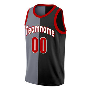 Uniforme de Baloncesto Transpirable sin Mangas con Diseño Único y Estampado de Baloncesto con Nombre de Equipo y Diseño Personalizado - Product Image 1