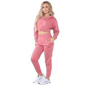Conjunto Deportivo Corto de Alta Calidad para Mujer, Ideal para el Gimnasio, Ropa Informal y Ropa de Calle, Elegante Conjunto de 2 Piezas para Mujer, para Fitness, de Algodón - Product Image 3