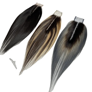 ผมต่อแบบเทปหนีบ ปลายแบน สีธรรมชาติ ยี่ห้อ Color Piano Lace Closure แบบ Super Double Drawn ผมแท้ 100% ผมจากผู้บริจาคคนเดียว - Product Image 4