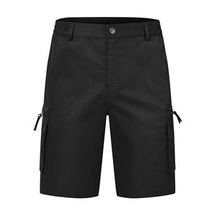 <b>Men's</b> Casual Eco-Friendly Oxford Fabric <b>Cargo</b> <b>Shorts</b> 100% Polyester Mid Waist Anti-Wrinkle Quick Dry Breathable Vintage - Product Image 3