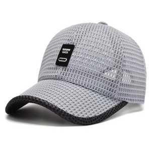 Unisex Breathable Mesh <b>Baseball</b> <b>Cap</b> Adjustable Summer Outdoor Sporty Style Adult Hat - Product Image 4