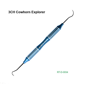 Explorer dentaire manuel ergonomique à une extrémité, en acier inoxydable, certifié CE par Roboz Tech Pakistan - Product Image 3