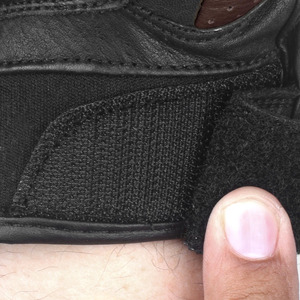 Gants de cyclisme unisexes en cuir à doigts entiers, respirants, avec sangle de poignet réglable, style sportif toutes saisons - Product Image 5