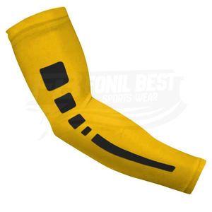 Manchons de cyclisme personnalisés grande taille respirants couleur unie compression baseball softball unisexe OEM avant – Vente chaude - Product Image 2