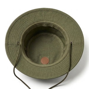 Sombrero de Pescador Personalizado de Algodón Camuflado para Exteriores, 100% Algodón, Ala Ancha, para Pesca, Senderismo, Camping, Protección Solar, OEM, ODM, Marca Privada - Product Image 4