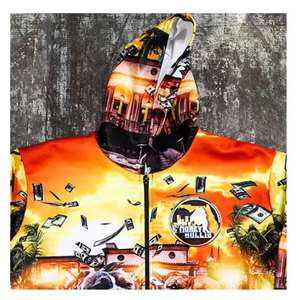 Custom Men's Vintage Baggy Fit Jogger Sweatpants Hoodie Suit Acid Washed Color Fitness Embroidery Patches Winter Digital - Product Image 4