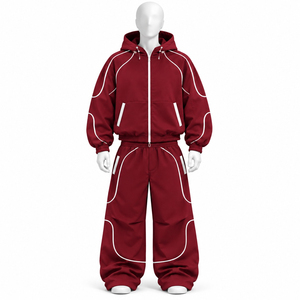 Chándal cortavientos de invierno para hombre, chándal personalizado de la mejor calidad, chaqueta con cremallera transpirable y resistente al viento, precio al por mayor personalizado - Product Image 6