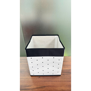 MA58NW Foldable Cube Storage <b>Box</b> Customizable Polyester Fabric OEM ODM Logo for Toys <b>Clothes</b> Office Organization Vietnam - Product Image 2