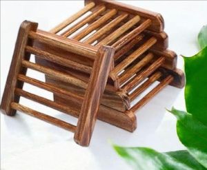 Natural Bamboo Six-piece Waterproof Bathroom <b>Sets</b> Shower <b>Soap</b> Holder Dish Rack Storage Support Board <b>Soap</b> Tray - Product Image 6