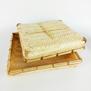 Cajas de regalo de bambú para Ramadán, recuerdos de boda, contenedores de almacenamiento, venta al por mayor, caja tejida a mano - Product Image 6