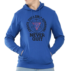 High Quality <b>Men's</b> <b>Pullover</b> Hoodies 100% Cotton Heavyweight Fleece Quick Dry Breathable Streetwear Hooded Sweatshirt - Product Image 1