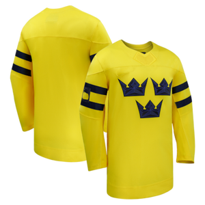 Custom Ice Hockey Jersey Digital Print Team Uniform Breathable 100% Polyester Sportswear Sets Half Sleeve Bulk Supply - Product Image 3