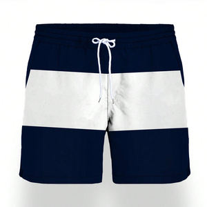 กางเกงว่ายน้ำชายปี 2026 โลโก้สั่งทำ คุณภาพสูง แห้งเร็ว ระบายอากาศ กันลม ซับในตาข่าย ผ้าแคนวาสเนื้อแน่น เอวยางยืด - Product Image 4