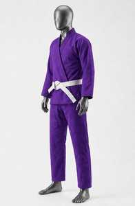 <b>Purple</b> Bjj Gi Uniform 100%cotton <b>Purple</b> <b>kimonos</b> BJJ Uniform Wholesale Price <b>Purple</b> Bjj Uniforms - Product Image 4
