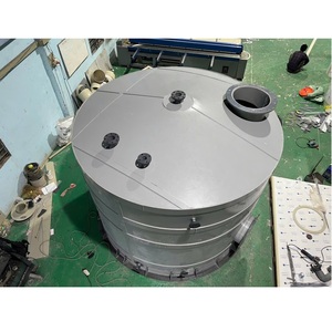 Pressure Vessel <b>Top</b> Quality Grey <b>PVC</b> Plastic Chemical Storage Equipment Grey <b>PVC</b> Storage Tanks Chemicals Water Oil Fuel Viet Nam - Product Image 1