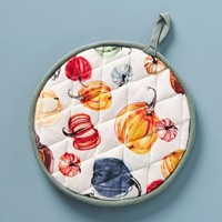 Ronde keukengerei-pothouder |   Hittebestendige keukenonderzetter |   Decoratieve hangende warme kookmat voor bescherming van de eettafel en aanrecht