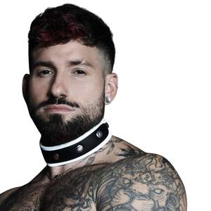 สายรัดหนังสีดำสำหรับผู้ชายแบบยืดหยุ่นพร้อมกระเป๋า - Product Image 6