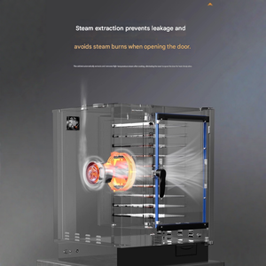 Horno Combinado Multifuncional y Horno <span class=keywords><strong>de</strong></span> Vapor con Función <span class=keywords><strong>de</strong></span> Horneado, Todo en Una Sola Unidad - Product Image 4