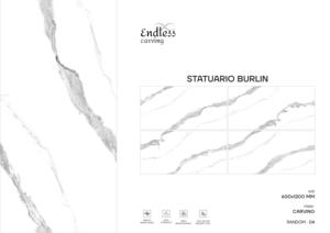 Carreaux de porcelaine élégants et haut de gamme, taille 600x1200, grand format, pour sols et murs, pour la décoration intérieure de luxe et les projets commerciaux - Product Image 2