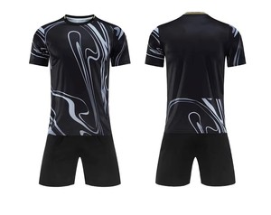 Maillot de football personnalisé pour adulte, ensemble complet respirant, tenue de football légère à manches courtes - Product Image 6