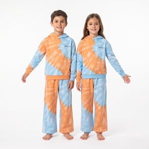 Conjunto Deportivo Personalizado para Niños, Sudadera con Capucha Sublimada, Pantalones Deportivos, Ropa Deportiva para Niños y Niñas, Conjunto de Entrenamiento, Ropa al por Mayor - Product Image 4