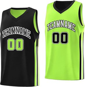 Maillot de basket américain personnalisé, grande taille, personnalisé avec votre nom - Product Image 3
