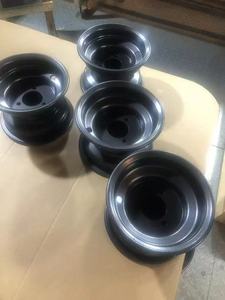 Rueda de Aleación Negra Mate Premium para Go Karts de Carreras, Paramotoras y Planeadores - Product Image 2