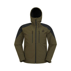 Chaqueta Softshell Impermeable de Venta Caliente con Logotipo Personalizado, Ropa de Trabajo para Hombre, Chaqueta Táctica Cortavientos para Hombre 100% Algodón de AKO - Product Image 1