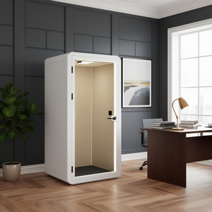 Cabines Acoustiques de Bureau Solo HIPOD – Mobilier Intérieur pour Cabines Téléphoniques avec Réduction de Bruit Améliorée pour un Environnement de Travail Confortable - Product Image 3