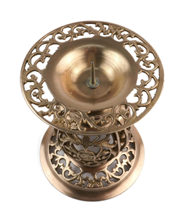 Aluminium Metal Rustic <b>Candle</b> Holder <b>Candle</b> Stand for Lighting and Home Decoration <b>Set</b> Stylish Decorative <b>Candle</b> Jar Holder - Product Image 6
