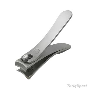 Coupe-ongles incurvé en acier inoxydable avec logo personnalisé, ouverture large et tranchante, design portable pour doigts et orteils - Product Image 5