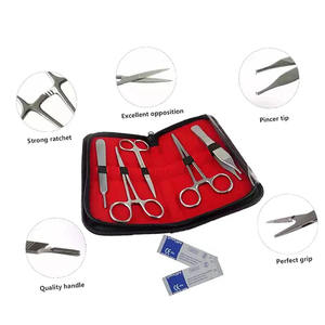Kit de Disección para Estudiantes de Medicina M.A SIDDIQUE INTERNATIONAL, Juego de Instrumentos Quirúrgicos Manuales de Acero Inoxidable Clase I Reutilizables 1 - Product Image 6