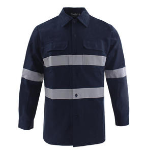 Camisa de Trabajo de Alta Calidad con Logotipo Personalizado, Camisa Casual de Manga Corta con Botones para Hombre - Product Image 3