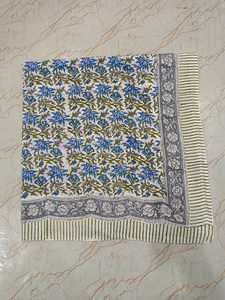 Wholesale Cotton Hand Block Print Leaf Indian Printed Beach <b>Wrap</b> Boho Stole Dupatta Soft Voile Fabric Summer Pareo <b>Sarong</b> Scarf - Product Image 2