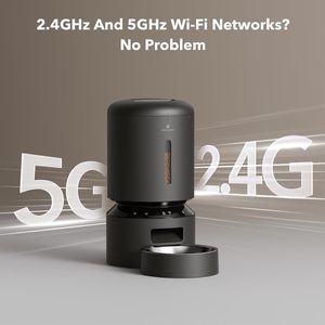 เครื่องให้อาหารแมวอัตโนมัติ PETLIBRO 5L พร้อม 5G WiFi ควบคุมผ่านแอปพลิเคชัน และรักษาความสดใหม่ - Product Image 3