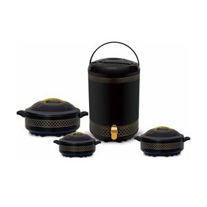 Majestic Food Warmer Cooler Set 4PC Luxury Insulated Casserole Hot Pot Set Serving Containers for Home & Catering - Product Image 2