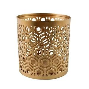 Metal Die cutting Votive black powder coated finish iron handmade votive for home decoration wedding Decoration - Product Image 6