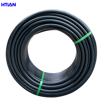 Tuyau en PEHD PE100 noir sur mesure, directement de l'usine, pour l'irrigation agricole et l'alimentation en eau